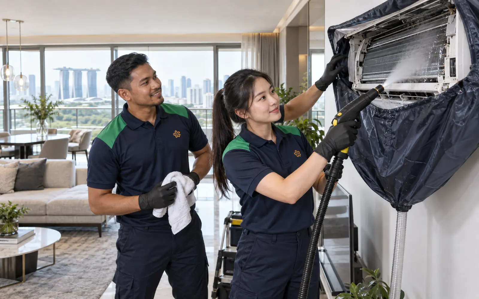 High-Temperature Steam Chemical Cleaning