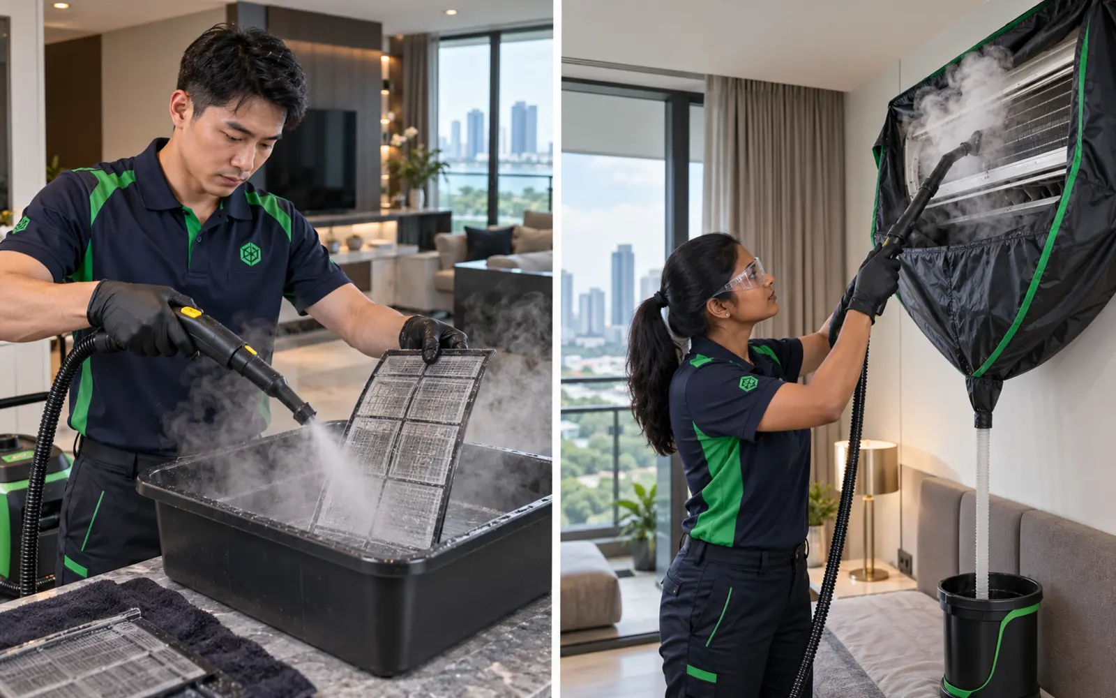 Steam vs Standard Cleaning